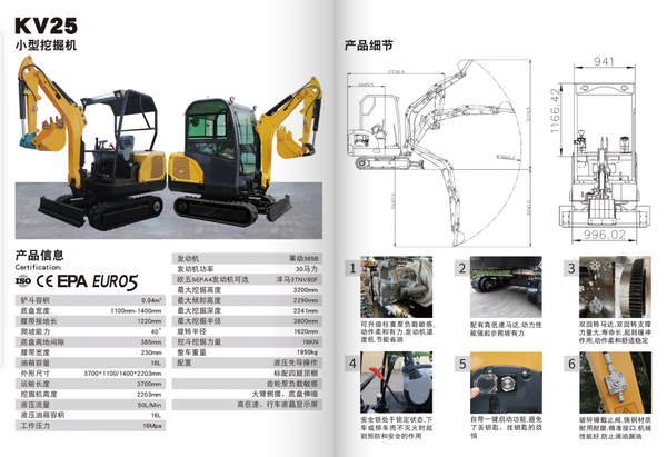 Mini Excavator 25K | Compact Crawler Hydraulic Excavator