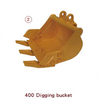 400mm Excavator Bucket for Mini Diggers | Compact Excavator Attachment up to 2 Ton