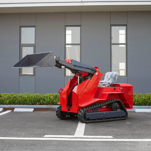 T490 Skid Steer Loader | Compact Track Loader | 15kW EPA Gasoline Engine | High-Stability Rubber Tracks