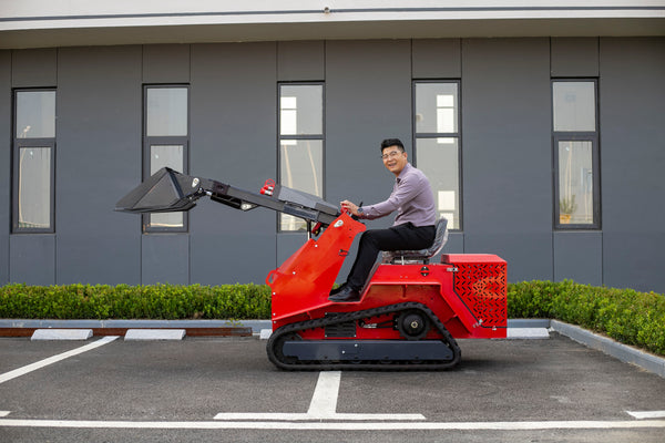 T490 Skid Steer Loader | Compact Track Loader | 15kW EPA Gasoline Engine | High-Stability Rubber Tracks